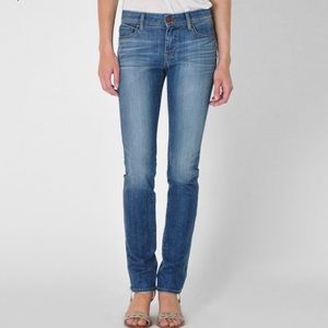Fidelity Light Wash Stevie Mid Rise Skinny Jeans